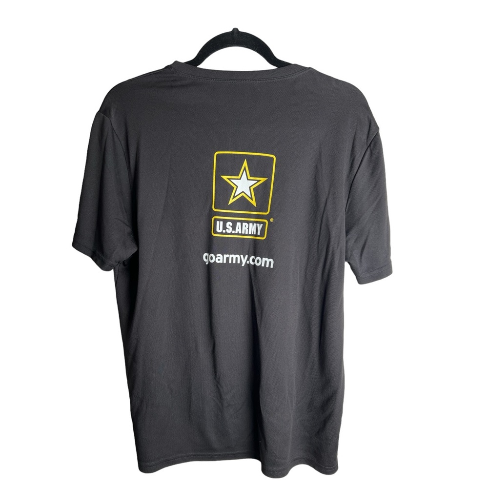 US Army Can You Make The Cut Go Army Recruiting Black Short Sleeve T-Shirt Sz L - Picture 2 of 5